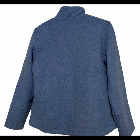 Woolrich Sapphire Full Zip Wool Jacket Sz SM - Picture 6 of 7